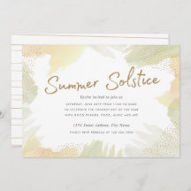 Penseelstreken Summer Solstice Invite