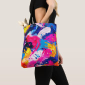 penseelstreken tote bag (Dichtbij)