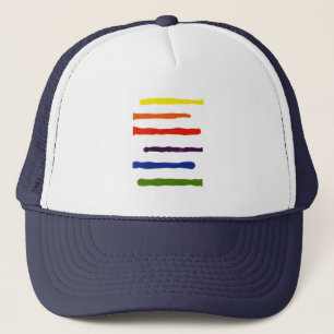 penseelstreken trucker pet