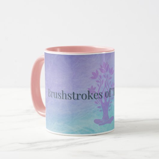 Penseelstreken van de Mok van de rust | ASMR Art G (Voorkant links)