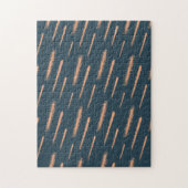 Penseelstreken van een moeilijk gevoel legpuzzel (Verticaal)