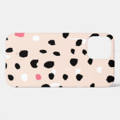 penseelstreken van inkt: artistieke structuur Case-Mate iPhone case (Achterkant (horizontaal))
