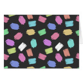 Penseelstreken verven, kleurrijke penseelstreken (Voorkant Horizontaal)