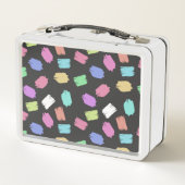 Penseelstreken verven, kleurrijke penseelstreken (Achterkant)