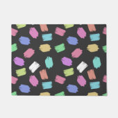 Penseelstreken verven, kleurrijke penseelstreken deurmat (Voorkant)