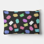 Penseelstreken verven, kleurrijke penseelstreken etui (Achterkant)