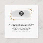 Penseelstreken - Visitekaartje van de Doodle Squar (Achterkant)