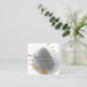 Penseelstreken - Visitekaartje van de Doodle Squar (Staand voorkant)