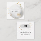 Penseelstreken - Visitekaartje van de Doodle Squar (Voorkant / Achterkant)