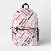 Penseelstreken voor verf gepersonaliseerd bedrukte rugzak (Voorkant)