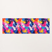 penseelstreken yogamat (Achterkant (horizontaal))