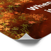 Penseeltempel Poster (Hoek)