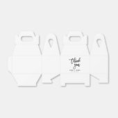 Penseeltypografie Bedankdoosjes (Uitgevouwen)