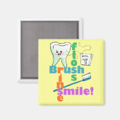 Penseeluiteinde Rinse SMILE Magneet (Voorkant / Achterkant)