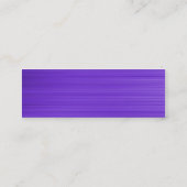 Penseelviolet Mini Visitekaartje (Achterkant)
