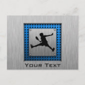 Penseelvormig aluminium bliksem briefkaart (Voorkant)