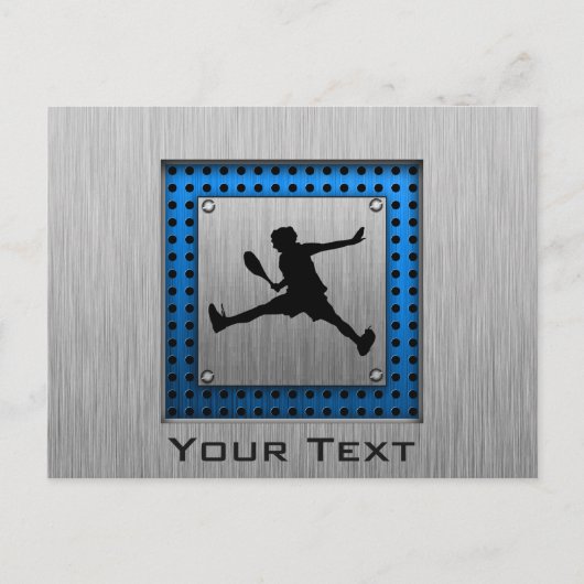 Penseelvormig aluminium bliksem briefkaart (Voorkant)