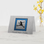 Penseelvormig aluminium bliksem kaart (Gele Bloem)