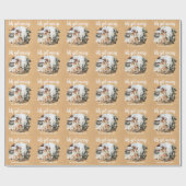 Penseelvormig fotopapier voor het ompakken van vlo cadeaupapier (Vlak)