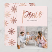 Penseelvrede Feestdagenkaart (Voorkant / Achterkant)