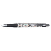 Penselen en inktlijnpatroon pen (Achterkant)