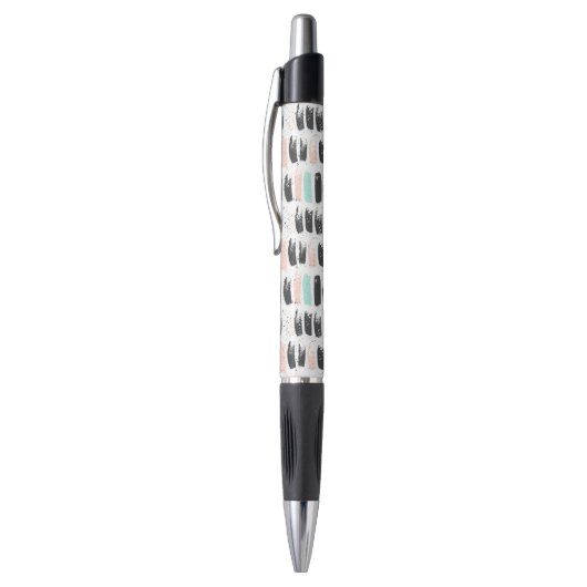 Penselen en inktlijnpatroon pen (Top (Verticaal))