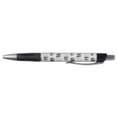 Penselen en inktlijnpatroon pen (Bodem)