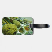 Penselen en verf bagagelabel (Achterkant horizontaal)