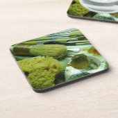 Penselen en verf drankjes onderzetter (Linkerzijde)