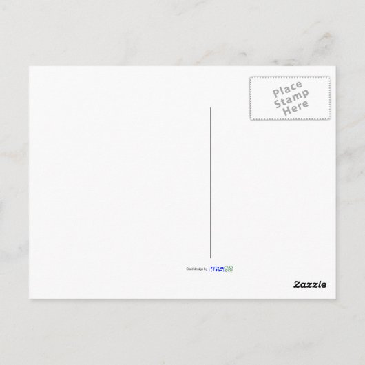 Penselen in het zonlicht briefkaart (Achterkant)