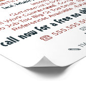 Penselen, schilderpenselen en decorator Adverteren Poster (Hoek)