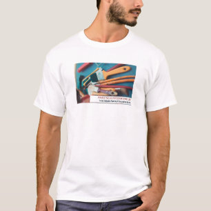 Penselen, schilderpenselen en decorator Adverteren T-shirt