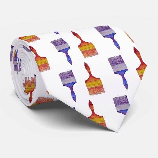 penselen stropdas (Opgerold)