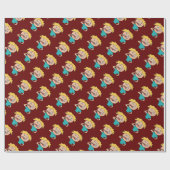 Penselen Teeth Cadeaupapier (Vlak)