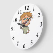 Penselen Teeth Grote Klok (Hoek)