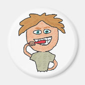 Penselen Teeth Magneet (Voorkant)