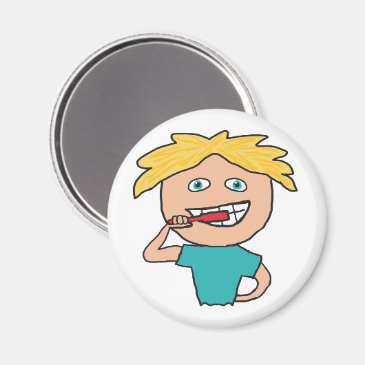 Penselen Teeth Magneet (Voorkant / Achterkant)