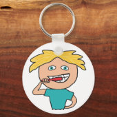 Penselen Teeth Sleutelhanger (Voorkant)