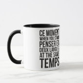 Penser en Deux Langues starten bij dezelfde Temps Mok (Links)