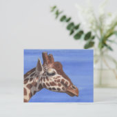 Pensieve Giraffe Briefkaart (Staand voorkant)