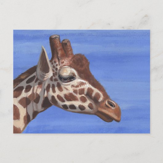 Pensieve Giraffe Briefkaart (Voorkant)