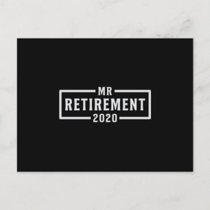 Pensioen 2020 Gepensioneerd Opa Funny Cadeau Briefkaart