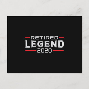 Pensioen 2020 Gepensioneerde Opa Funny Cadeau Briefkaart