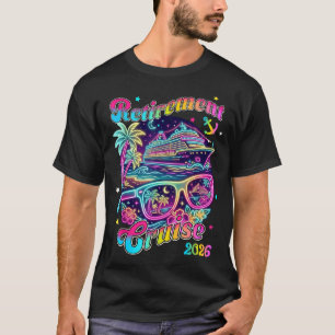 Pensioen 2026 cruise instapdag leuke bijpassende t-shirt