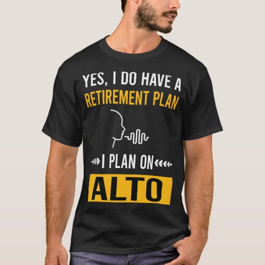 Pensioen Alto T-shirt (Voorkant)