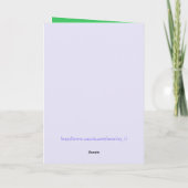 Pensioen Anagramskaart, nieuwe versie Kaart (Achterkant)