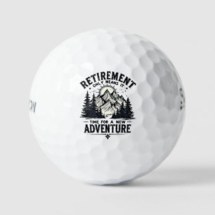 Pensioen betekent alleen dat het tijd is voor een golfballen