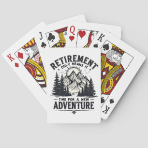 Pensioen betekent alleen dat het tijd is voor een pokerkaarten