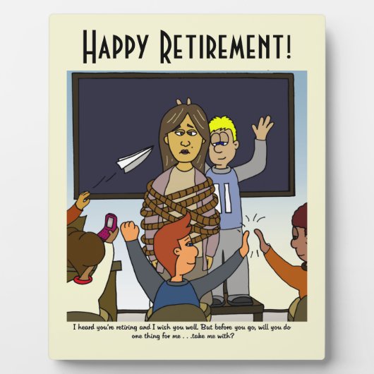 Pensioen Bleek gele Plaque Fotoplaat (Voorkant)