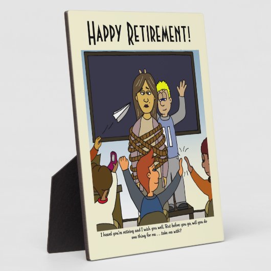 Pensioen Bleek gele Plaque Fotoplaat (Zijkant)